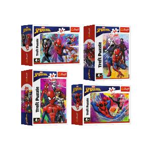 TREFL  SPIDER-MAN mini dėlionė &bdquo;Žmogus-voras&ldquo; 54 det.