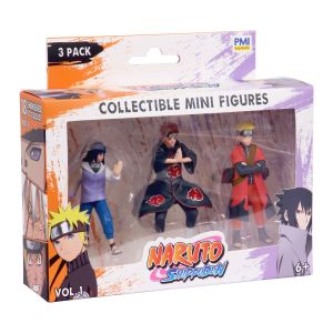 NARUTO  Figūrėlės, 3 vnt., 7 cm