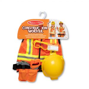 MELISSA & DOUG  role play Construction Worker Costume Set