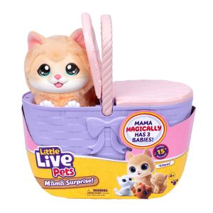 LITTLE LIVE PETS  Interaktyvus rinkinys &bdquo;Mama Surprise Kitty&ldquo;