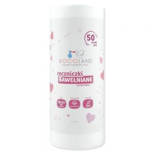 Bocioland  rank&scaron;luostis medvilninis ritinėlis, 50 vnt., 20x23 BL154 