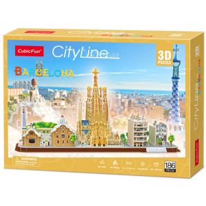 CUBIC FUN CUBICFUN 3D dėlionė &bdquo;Barselona&ldquo;