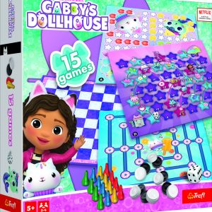 TREFL  GABBY&acute;S DOLLHOUSE 15 in 1 žaidimas