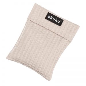 Akuku  vy&scaron;nių kauliukų pagalvėlė, A0635_beige