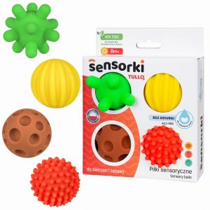 Tullo  lavinamieji kamuoliukai be skilutės kūdikiui 4 vnt  804 495