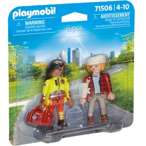 PLAYMOBIL  DUOPACKS Paramedikas ir pacientas 71506