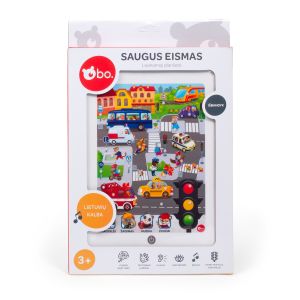 bo.  Lavinamoji plan&scaron;etė &bdquo;Saugus eismas&ldquo;, LT
