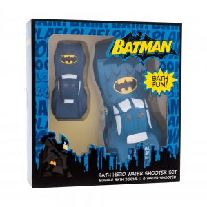 BATMAN vonios rinkinys Bath Hero Water Shooter Set, vonios putos 300ml + vandens ginklas