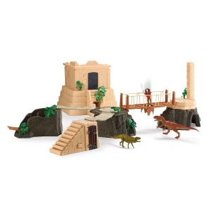 SCHLEICH  DINOSAURS Dinozaurų &scaron;ventyklos užkariavimo mega rinkinys