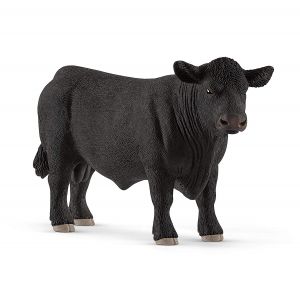 SCHLEICH  FARM WORLD Juodasis Angusas