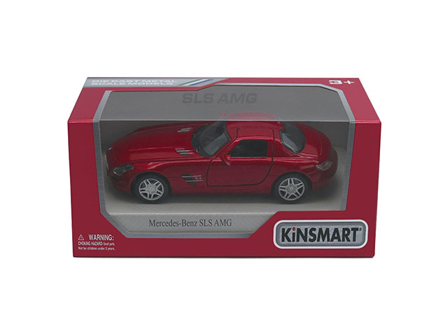 KINSMART  Automobilis MERCEDES-BENZ SLS AMG, 1:38