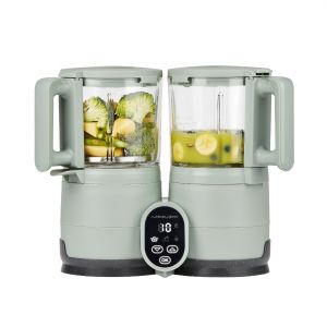  Babymoov trintuvas garintuvas Nutribaby stiklinis žalias A001138