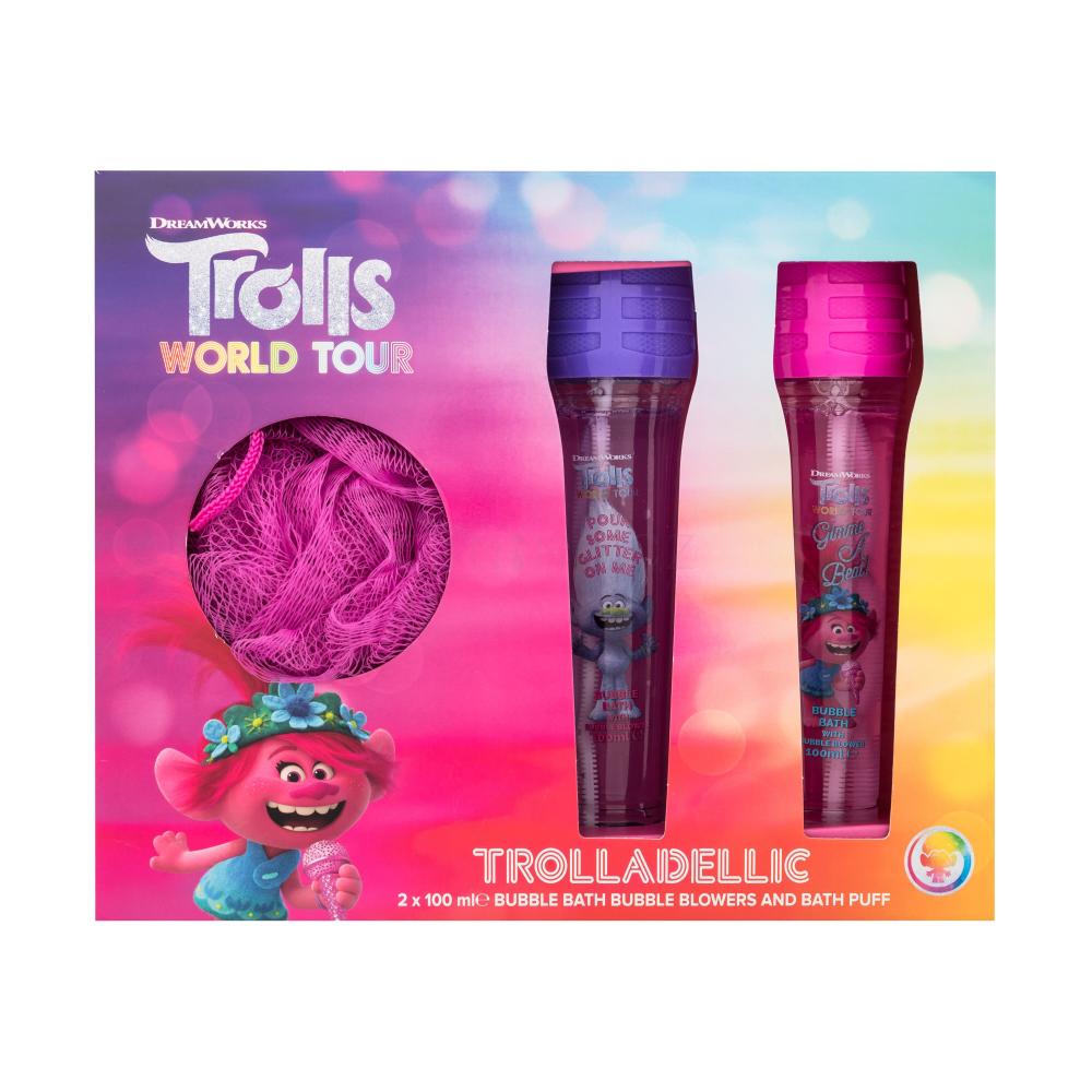DreamWorks Trolls vonios rinkinys World Tour Trolladellic 