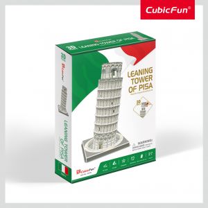 CUBIC FUN CUBICFUN 3D dėlionė &bdquo;Pizos bok&scaron;tas&ldquo;