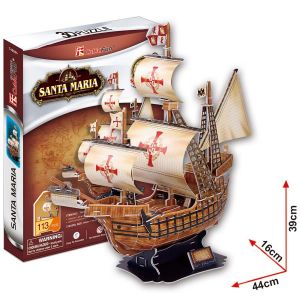 CUBIC FUN CUBICFUN 3D dėlionė &bdquo;Laivas Santa Maria&ldquo;