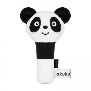 Akuku  mink&scaron;tas pliu&scaron;inis žaisliukas/ bar&scaron;kutis Panda, A0706