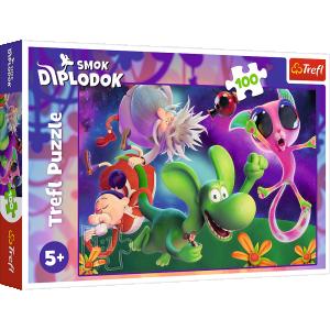 TREFL  Diplodocus Dėlionė, 100 det.