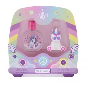 Eau My Unicorn rinkinys kvepalai 50ml EDT + raktų pakabukas
