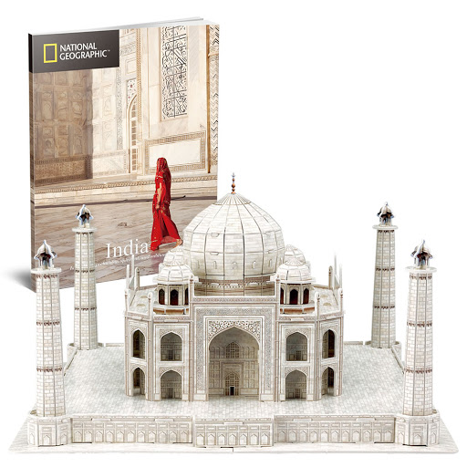 CUBIC FUN CUBICFUN 3D dėlionė iš serijos „National Geographic“ - „Taj Mahal“