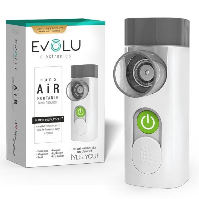 EVOLU ne&scaron;iojamas tinklelinis inhaliatorius NANO AIR &ndash; nuotrauka 10