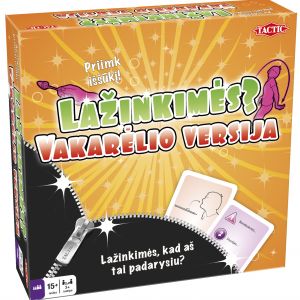 TACTIC  Žaidimas &bdquo;Lažinkimės?", vakarėlio versija (Lietuvių kalba)