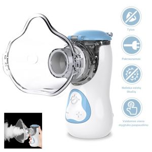 Feellife ne&scaron;iojamas vaiki&scaron;kas inhaliatorius AIR KIDS, BLUE