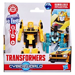 TRANSFORMERS  Cyberworld Figure Armored Cyber Changers, 10cm