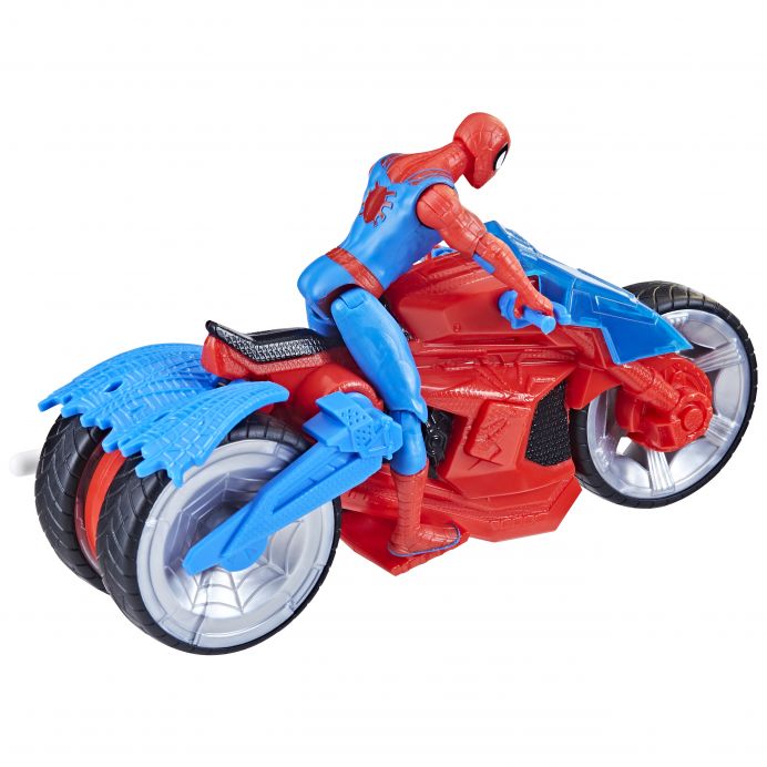SPIDER-MAN Transporto priemonė su figūrėle, 10 cm &ndash; nuotrauka 6