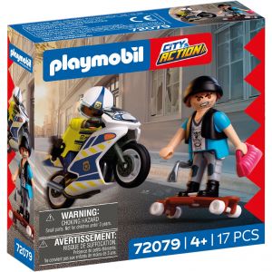 PLAYMOBIL  Motorcycle Chase 72079