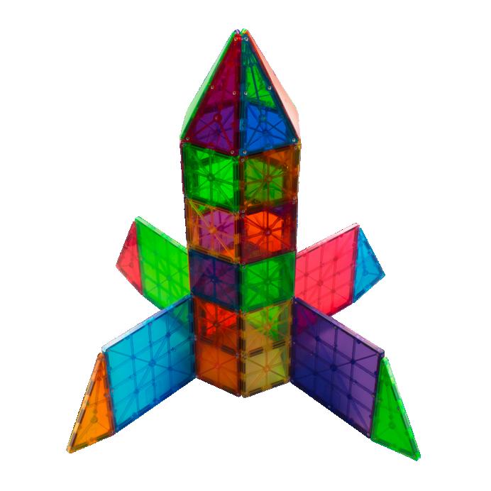 MAGNA-TILES Konstruktorius &bdquo;Spalvos&ldquo;, 100 det. &ndash; nuotrauka 3