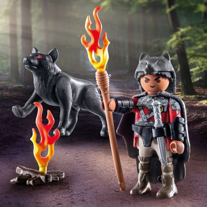 PLAYMOBIL SPECIAL PLUS Karys su vilku 71482 &ndash; nuotrauka 2