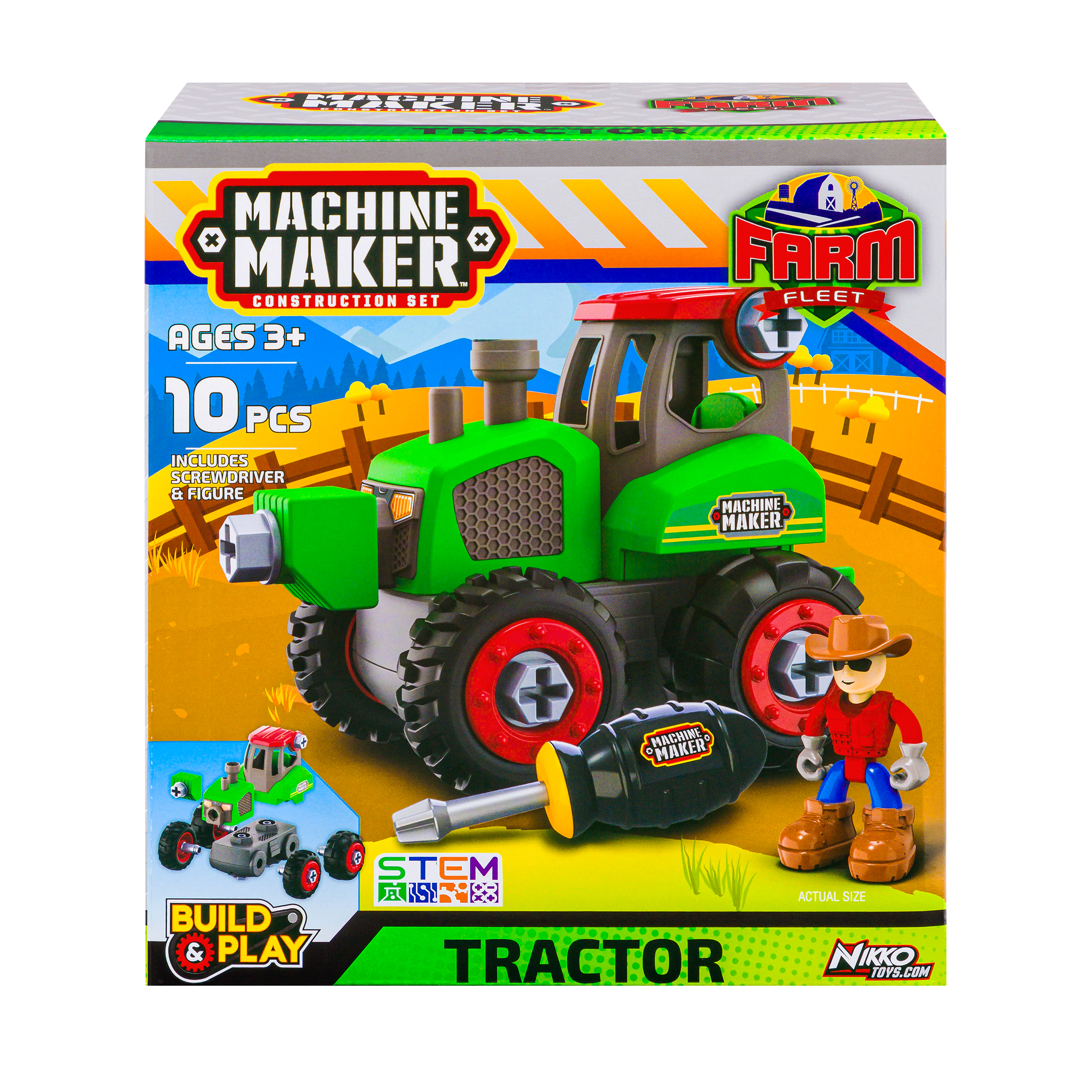 NIKKO  MACHINE MAKER Konstruktorius „Ūkio mašina“