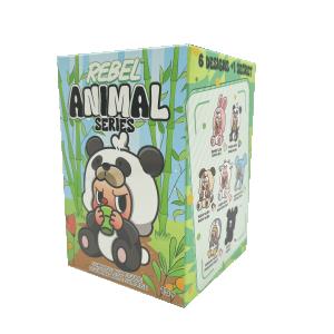 REBEL BEAR  Spalvinga beždžionėlė uždaroje pakuotėje ANIMALS, 15 cm