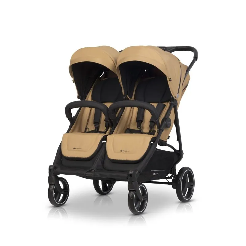 Euro-cart Vežimėlis dvynukams  Doblo, Camel