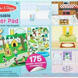 MELISSA & DOUG  Reusable Sticker Pad - Play House!