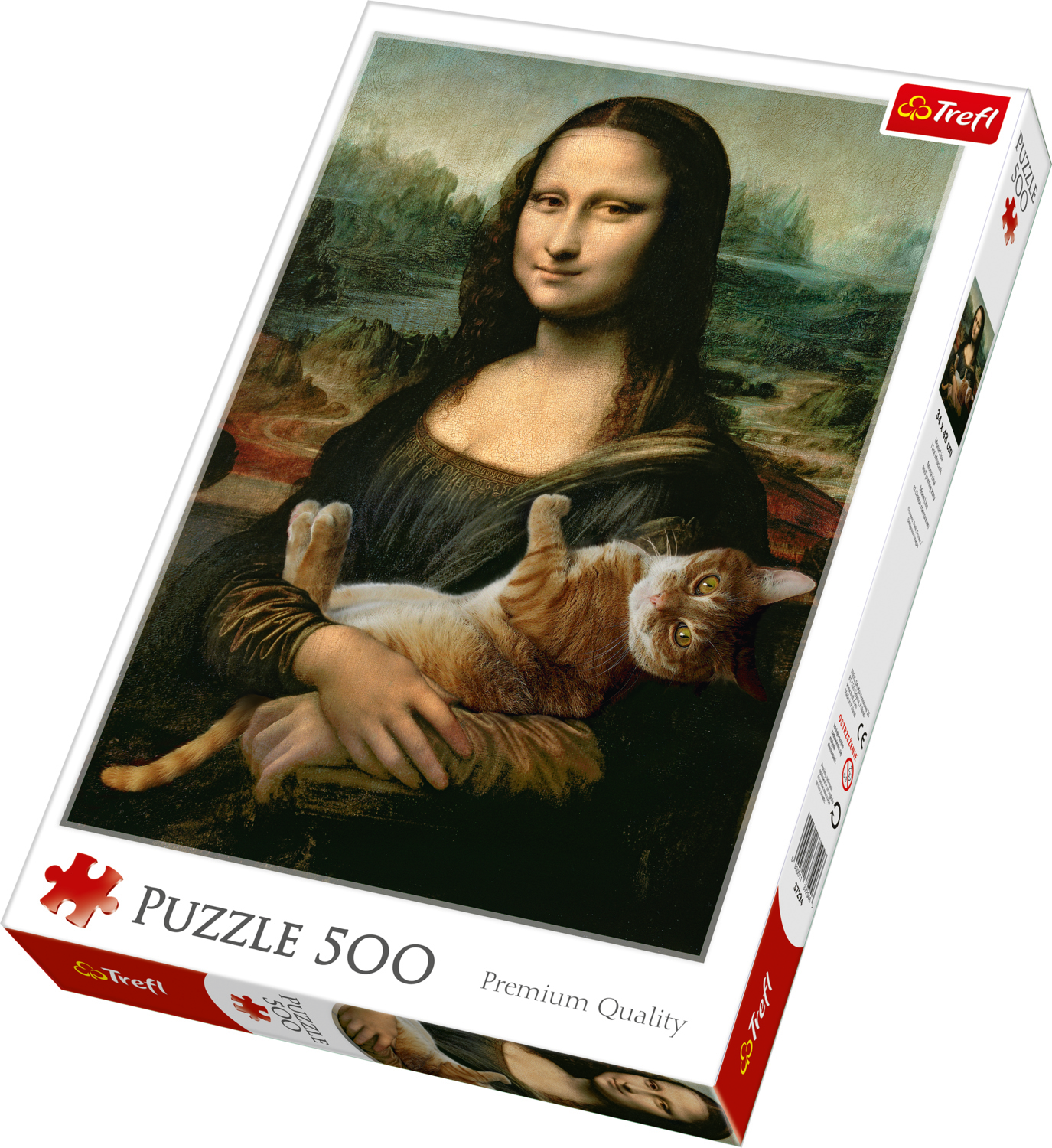 TREFL PUZZLES TREFL dėlionė „Mona Liza“, 500 det.