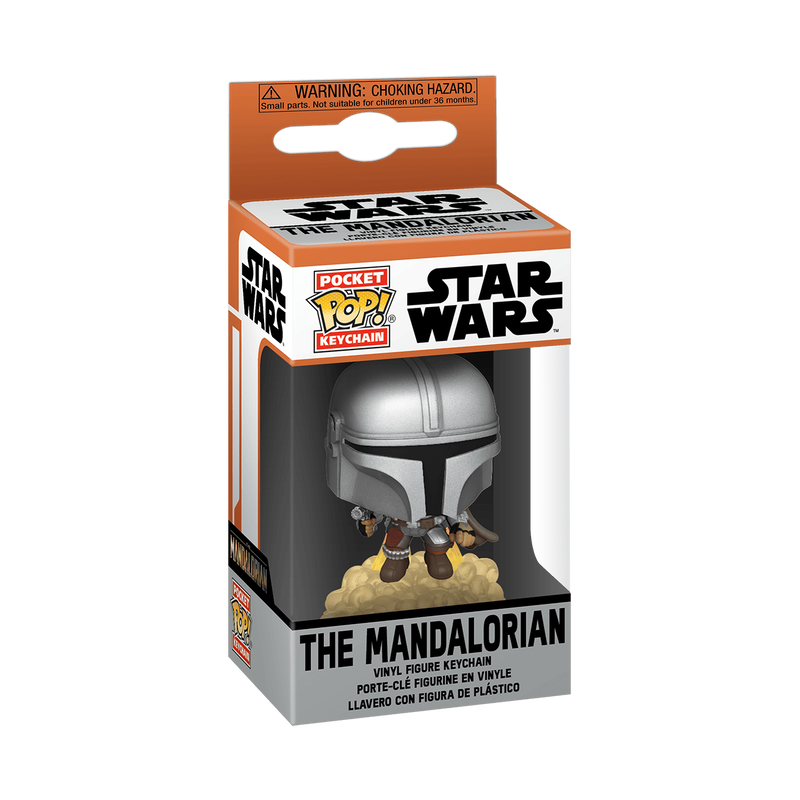 FUNKO  POP! Raktų pakabutis: Star Wars - The Mandalorian