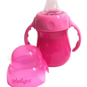 GRIPTIGHT gertuvė nuo 6 mėn.,HANDLED SIPPER CUP, rožinė