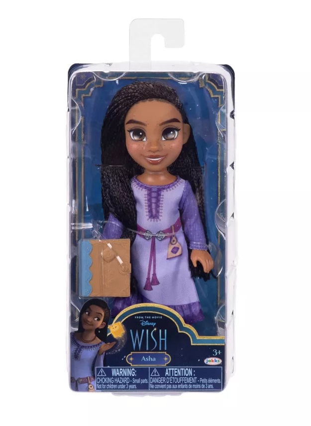 Disney Princess  WISH Lėlė ASHA, 16 cm