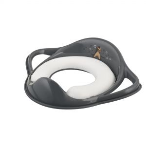 Maltex pamink&scaron;tinta klozeto sėdynė Minimal, tamsiai pilka