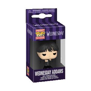 FUNKO  POP! Raktų pakabutis: Wednesday - Wednesday Addams (Black Coat)