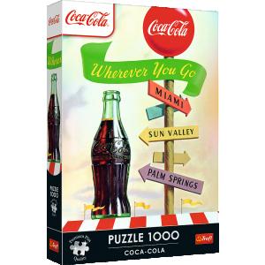 TREFL  PREMIUM PLUS 1000 det. dėlionė &bdquo;Coca-Cola: kad ir kur keliautum&ldquo;