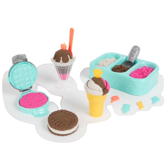 KINETIC SAND Rinkinys &bdquo;Ledų desertai&ldquo; &ndash; nuotrauka 2