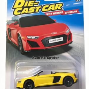 MSZ  Automobilio modelis Audi R8 Spyder, skalė 1:64