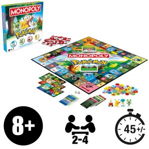 MONOPOLY  Žaidimas &bdquo;Monopolis: Pokemonai&ldquo;, (lietuvių kalba)