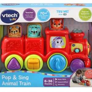 Vtech  Muzikinis gyvūnėlių traukinukas (Anglų kalba)