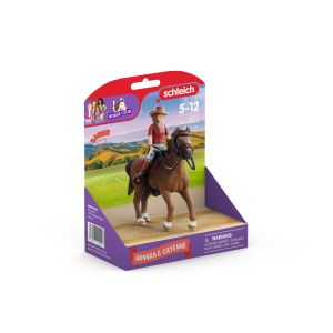 SCHLEICH  HORSE CLUB Hana ir Kajenas
