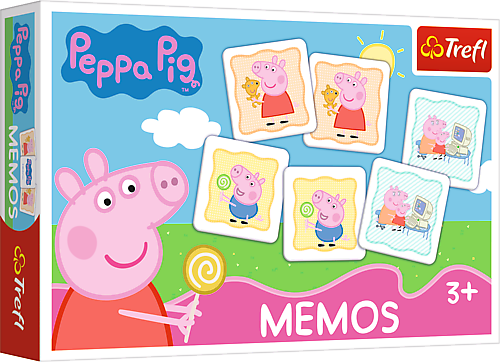 Peppa Pig TREFL  Žaidimas Memo "Peppa“