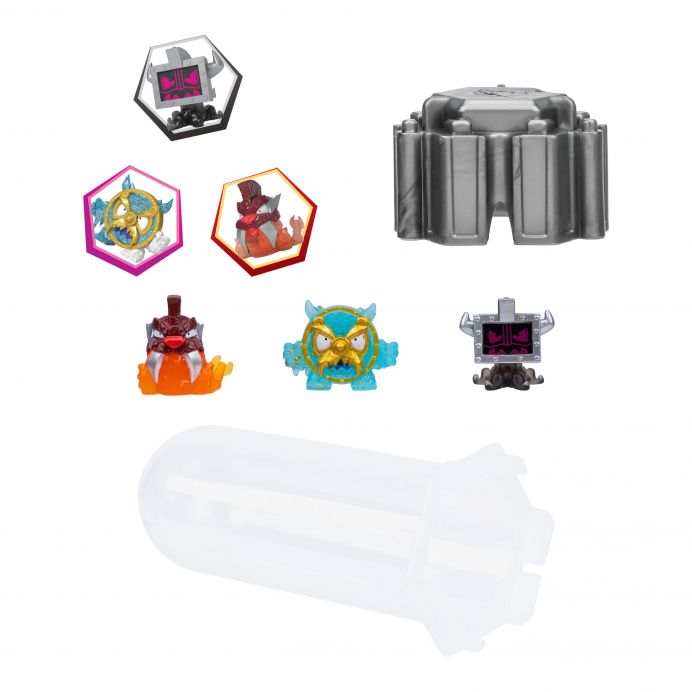 BEAST LAB MR Figūrėlės tūbelėje, 3 vnt., 2,5 cm &ndash; nuotrauka 2