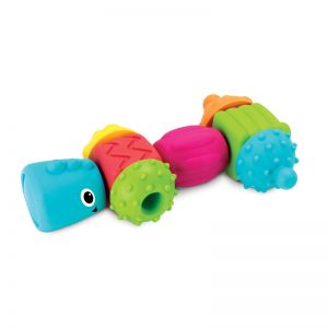 Infantino lavinamasis žaislas Sensory Plug & Play Textured Multi Blocks Set